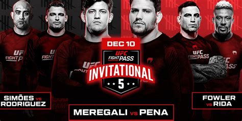 UFC Fight Pass Invitational 5 Full Preview Jitsmagazine