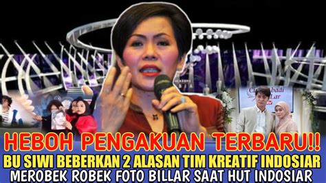 HEBOH PENGAKUAN BU HARSIWI 2 ALASAN INDOSIAR MEROBEK FOTO BILLAR DI HUT