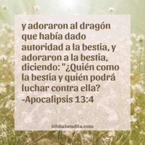 Explicación Apocalipsis 13 4 y adoraron al dragón que había dado