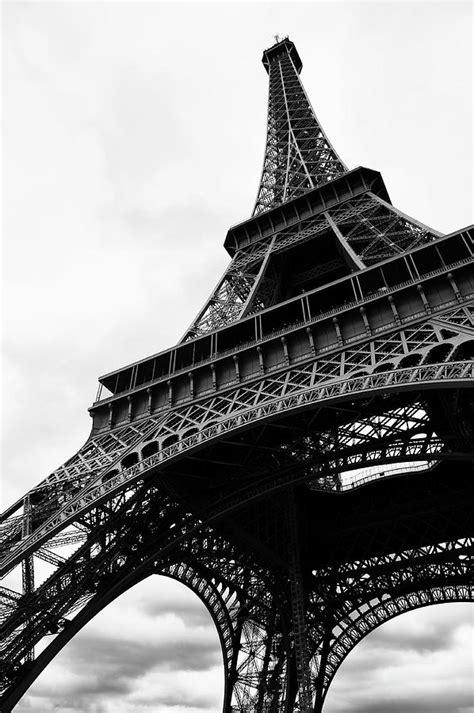 The Eiffel Tower Black And White