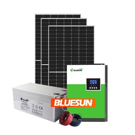 Buy Bluesun 5KW 10KW 15KW Complete Off Grid Solar System Stand Alone