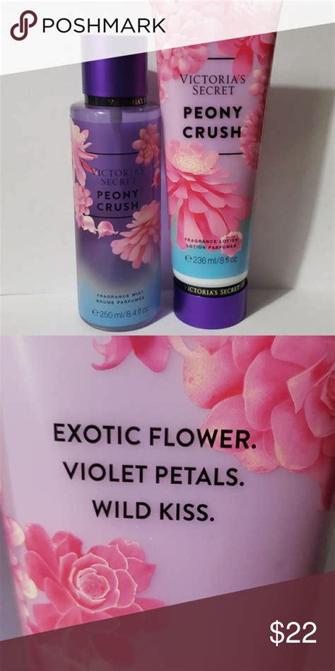 Victorias Secret Peony Crush Set Brand New Mist And Lotion Victoria