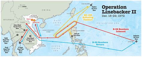Operation Linebacker Ii Map Winter Viep 23 Historynet