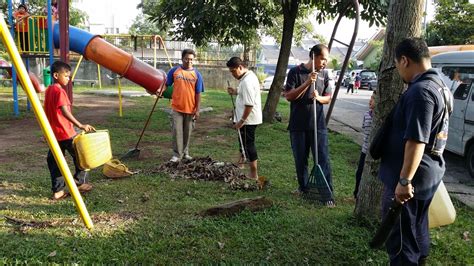 Persatuan Penduduk BANDACAYA 2 Program Bergotong Royong Membersihkan