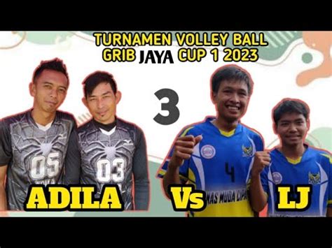 Adila Tumbangkan Lj Turnamen Volley Ball Grib Jaya Cup I