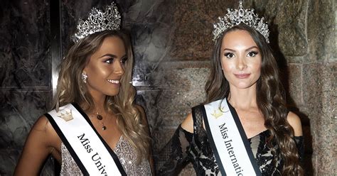 Miss Universe Miss International Sweden 2019 Crowned Missosology