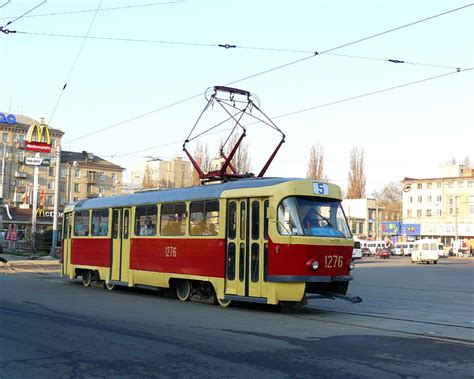 Dnipro Tatra T3SU Nr 1276 Foto Elektrischer Nahverkehr