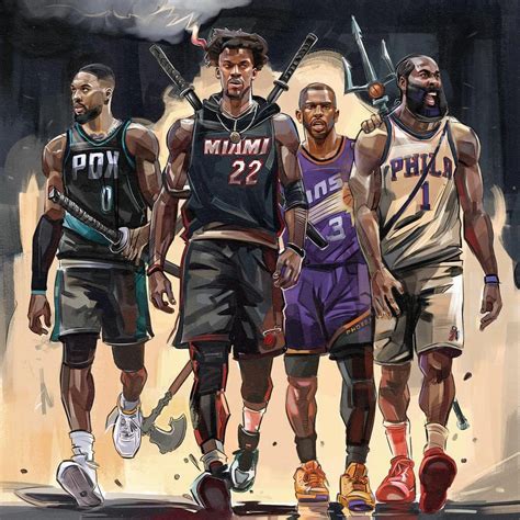 Pin By Victor Anastasis On Nba Cool Arts Nba Nba Art Basketball Art