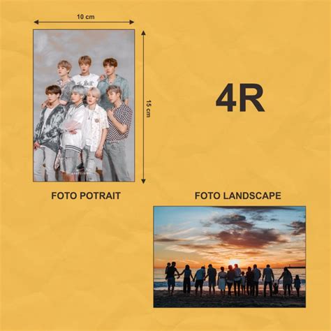 Jual CETAK FOTO 4R 15X10 9 FOTO Shopee Indonesia