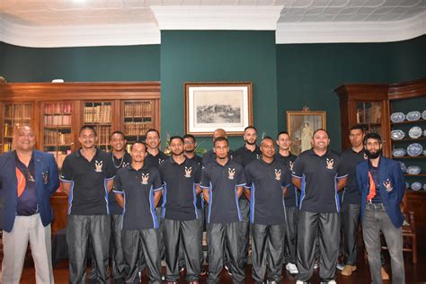 St Helena Cricket Team Sets Off For ICC Mens T20 World Cup Sub