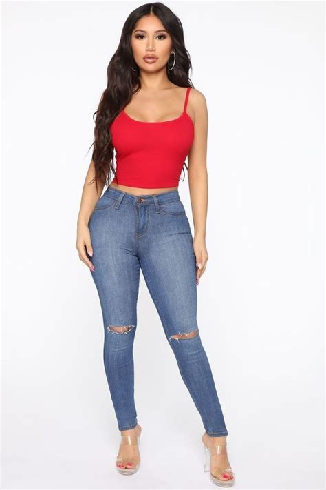 Female Outfits Fashion Nova Outfits Basic Crop Top Fashion Outfits