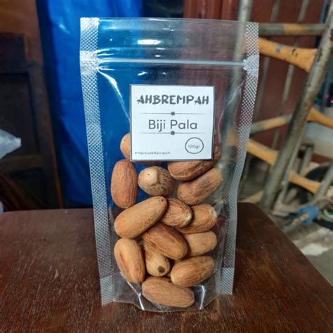 Jual Biji Pala Panjang Lonjong 100gr Shopee Indonesia