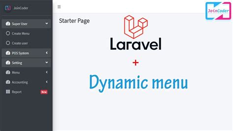 Dynamic Menu Project Dynamic In Laravel Part 1 YouTube