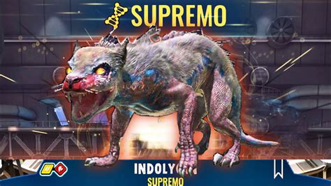 Indolycan Supremo Desbloqueado Jurassic World Alive Youtube