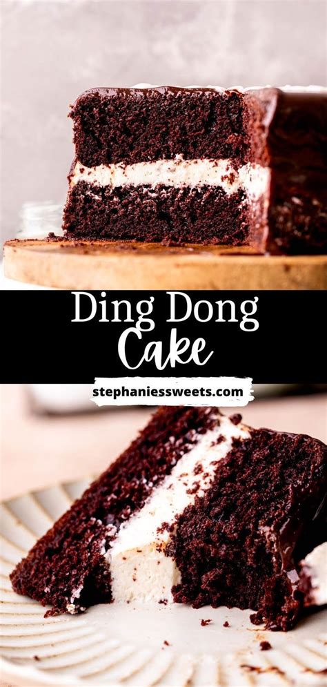 Ding Dong Cake Stephanie S Sweet Treats Recipe In 2024 Desserts