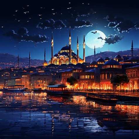 Can you draw Istanbul at night in the evening by buraknaneofficial ...