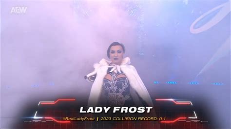 Lady Frost Entrance AEW Collision November 25 2023 YouTube