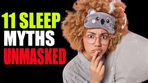 🔍sleep Myths Debunked💡😴💤 Youtube