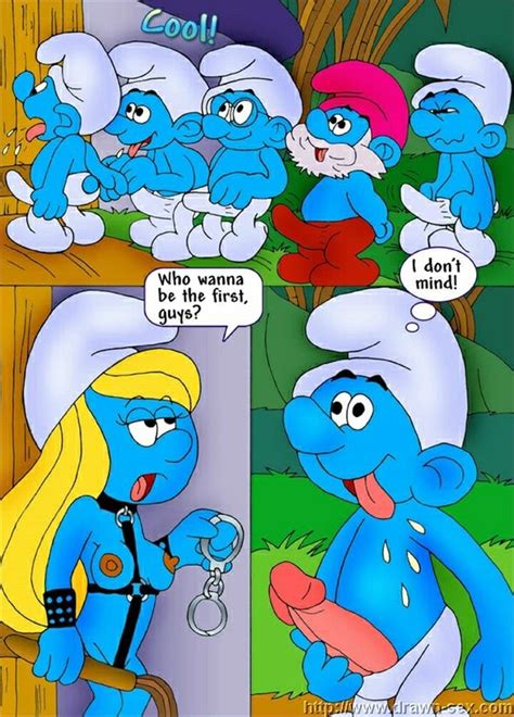 The Smurfs Trying Out New Toy Porn Comics By Drawn Sex The Smurfs