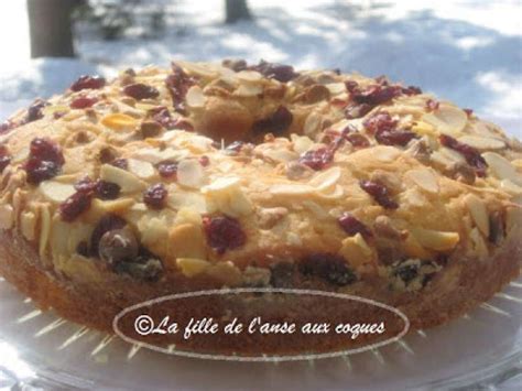 G Teau L Orange Amandes Canneberges Et Chocolat Blanc Recette