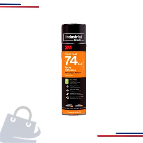21200 50045 3m Foam Fast 74 Spray Adhesive Clear 24 Oz Tisclub