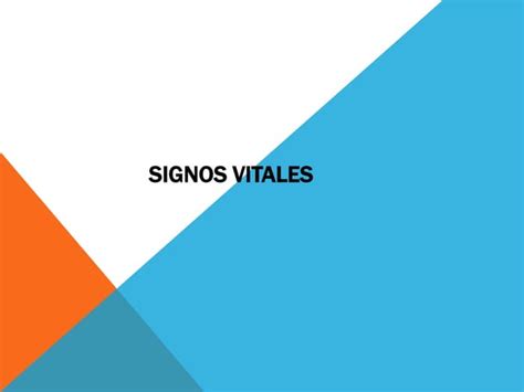 Signos Vitales Taps El Oro Ppt Descarga Gratuita