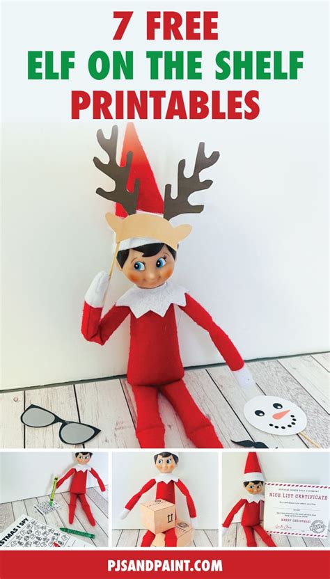 Free Elf On The Shelf Printables Last Minute Elf On The Shelf Ideas