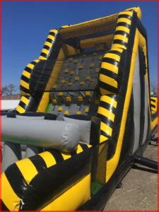 Long Toxic Inflatables Obstacle Course Nyinflatables