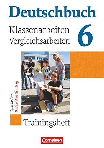 Amazon Co Jp Deutschbuch Baden Wurttemberg Klassenarbeitstrainer