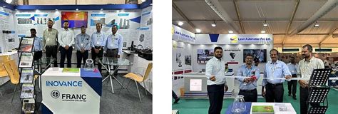 Inovance And Indian Distributor Franc Automation Showcase Products At