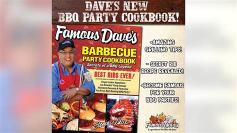 'Famous Dave's Barbecue Party Cookbook' by 'Famous Dave' Anderson | Fox News