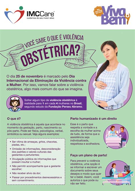 Você Sabe O Que é Violência Obstétrica Imc Brasil