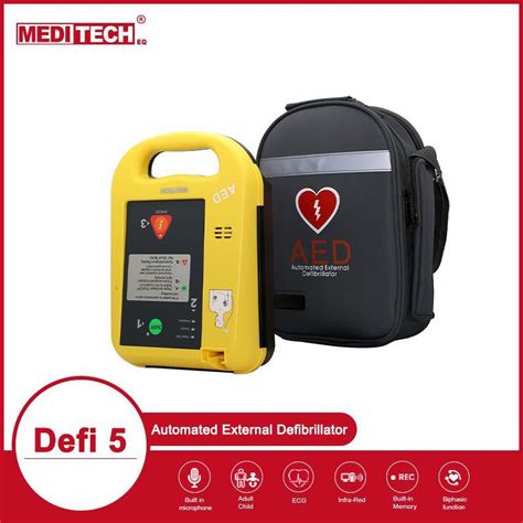 Ce Approved Automated External Defibrillator For Emergency Adult And