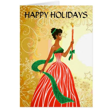 Vintage African American Christmas Card | Zazzle