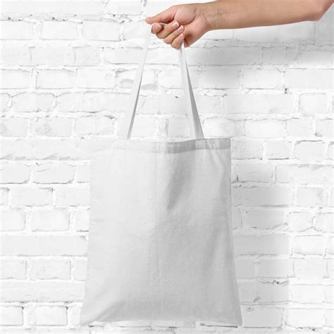 Sac écolo en coton avec des anses longues 38 x 42 cm Saketos