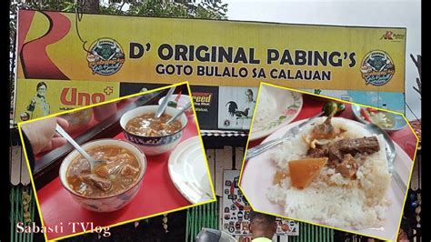 D ORIGINAL PABING S GOTO BULALO SA CALAUAN LAGUNA LAMAN NG KALABAW