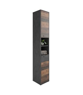 Columna de baño en melamina marrón oscuro Igea Maisons du Monde