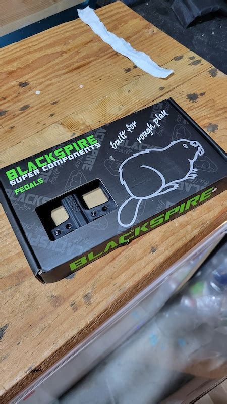 New In Box Blackspire Nylotrax Composite Pedals For Sale