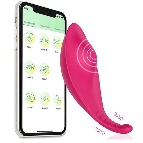 Estimulador de Clitóris Calcinha Vibratória Controle por APP Aplicativo Lolla Sex Shop