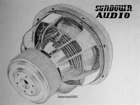 Sundown Audio Subwoofer By Lionessgirl2007 On Deviantart