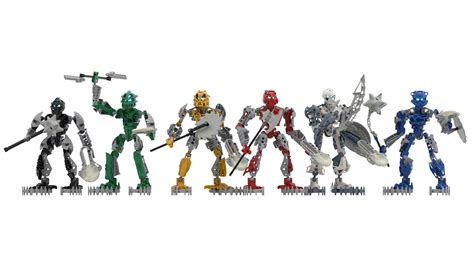 Toa Nuva Adaptive Armor Forms Rbioniclelego