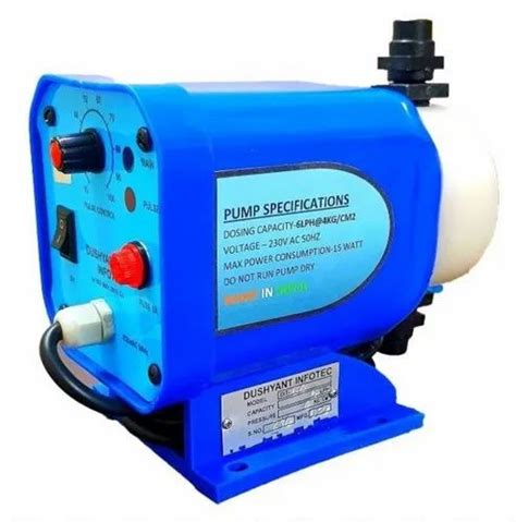 Lph Chlorine Dosing Pump For Water Treatment Model Name Number