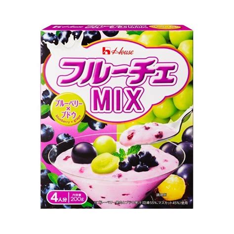 House Lactic Acid Bacteria Fruit Blueberry And Grapes Pudding Dessert 4