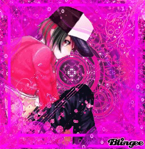 pink emo anime girl Picture #102957179 | Blingee.com