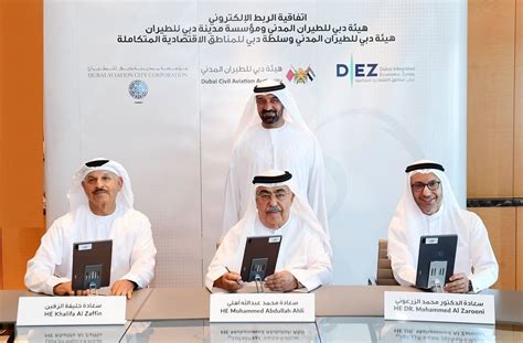 Dcaa Signs Mous With Dubai Aviation City Corporation Emirati Times