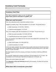 Inventory Cost Formulae Pdf Inventory Cost Formulae Ue Instructure