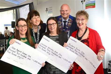 Charities Share Chambers Fundraising Efforts Leicestershire And