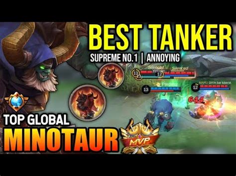 Minotaur Best Build Top Global Minotaur Gameplay Mobile