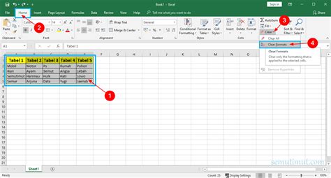 Cara Hapus Tabel Di Excel Warga Co Id