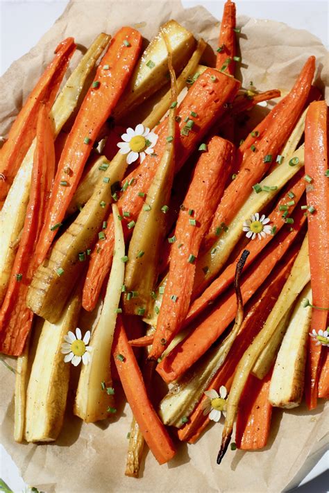 Honey Roasted Carrots And Parsnips Table Nutrition